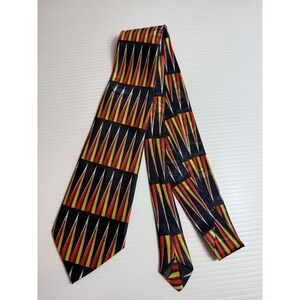 Marco Polo Italian Style Necktie Abstract Geometric‎ 100% Polyester